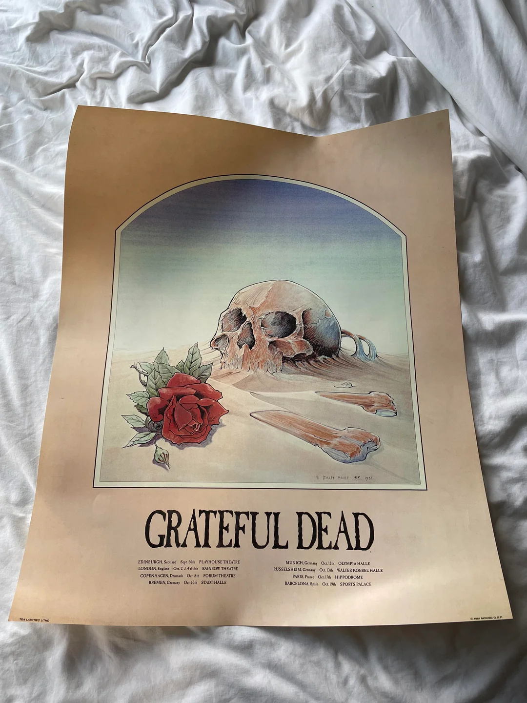 The Grateful Dead's posters were all about surrealism.