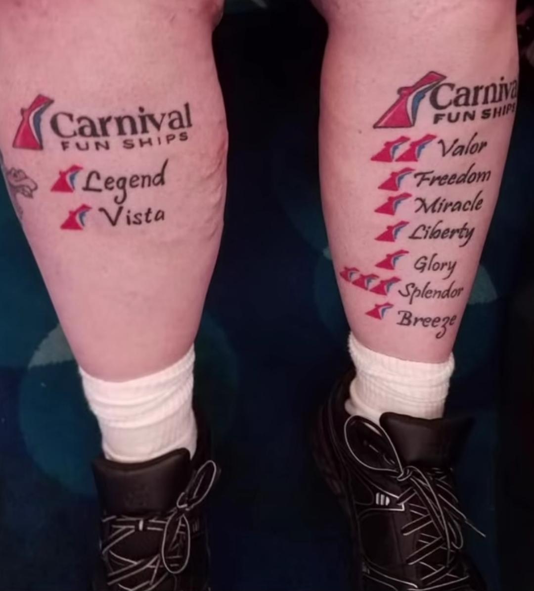 Loyalty tattoo that didn’t quite pay off.