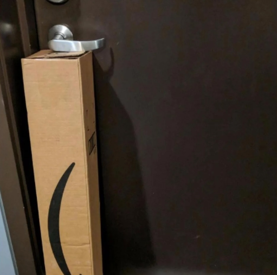 The delivery guy really outdid himself today.