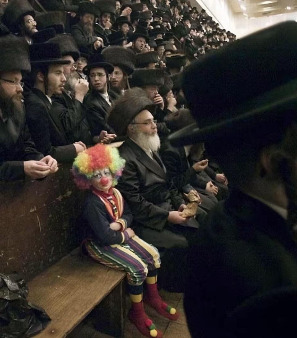 He is the only color needed.