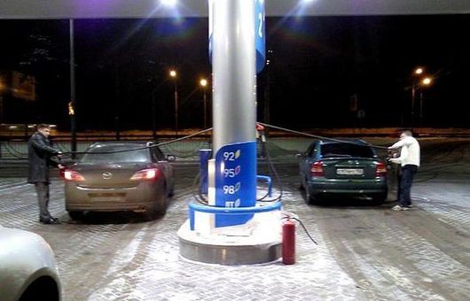 Two strangers sharing a brain cell.