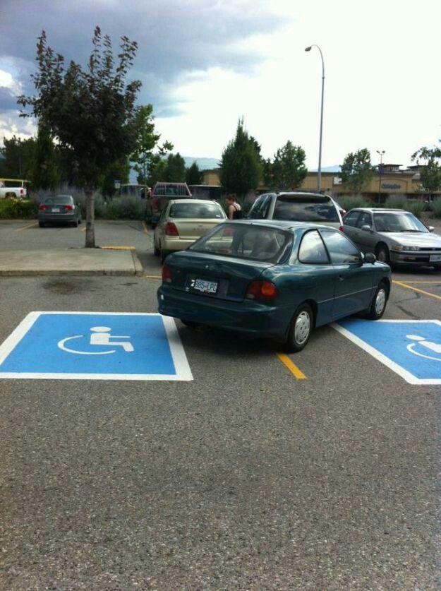 Handicap Parking Level: Ego
