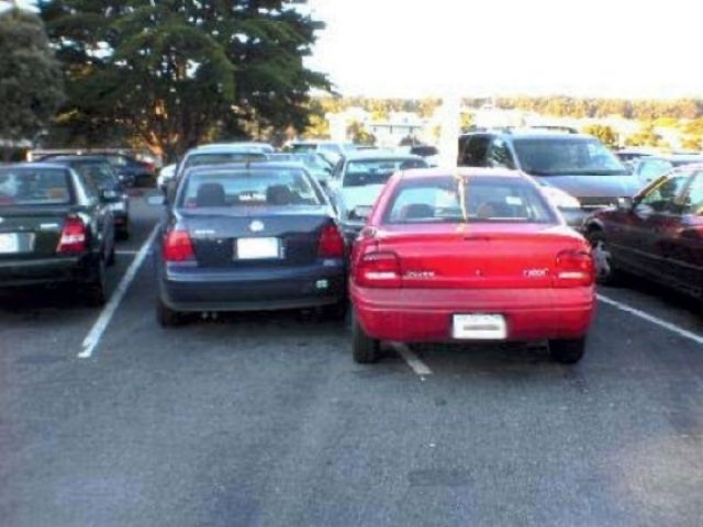 Clingy Parking Couple