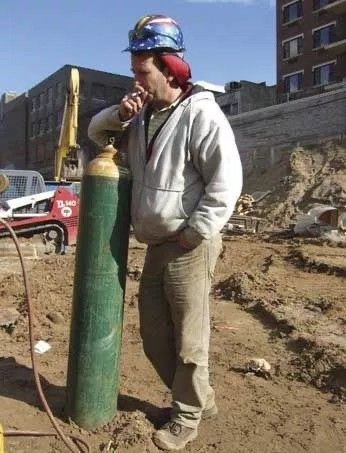 Smoking by the Gas Tank