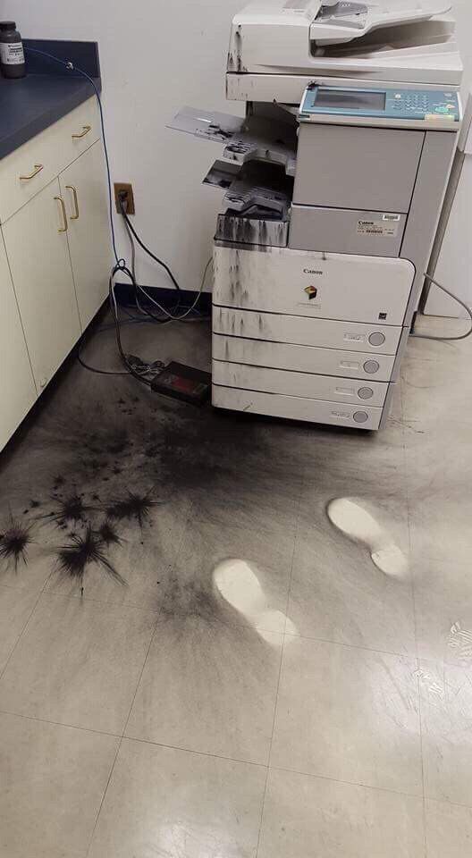 Printer Crime Scene