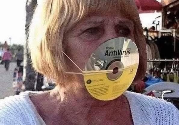 DIY CD Mask