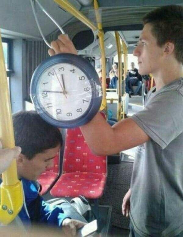 Wall Clock Wrist Flex