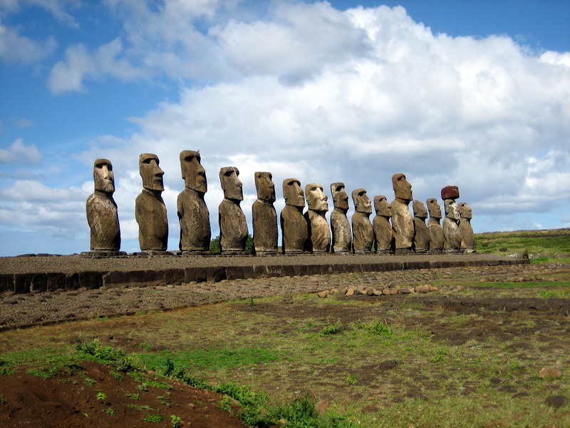 Easter island’s moai statues