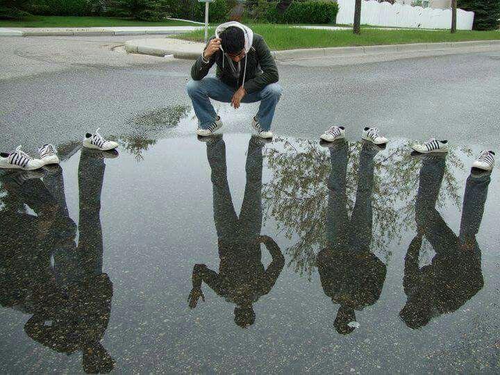 Multiverse of the puddle.