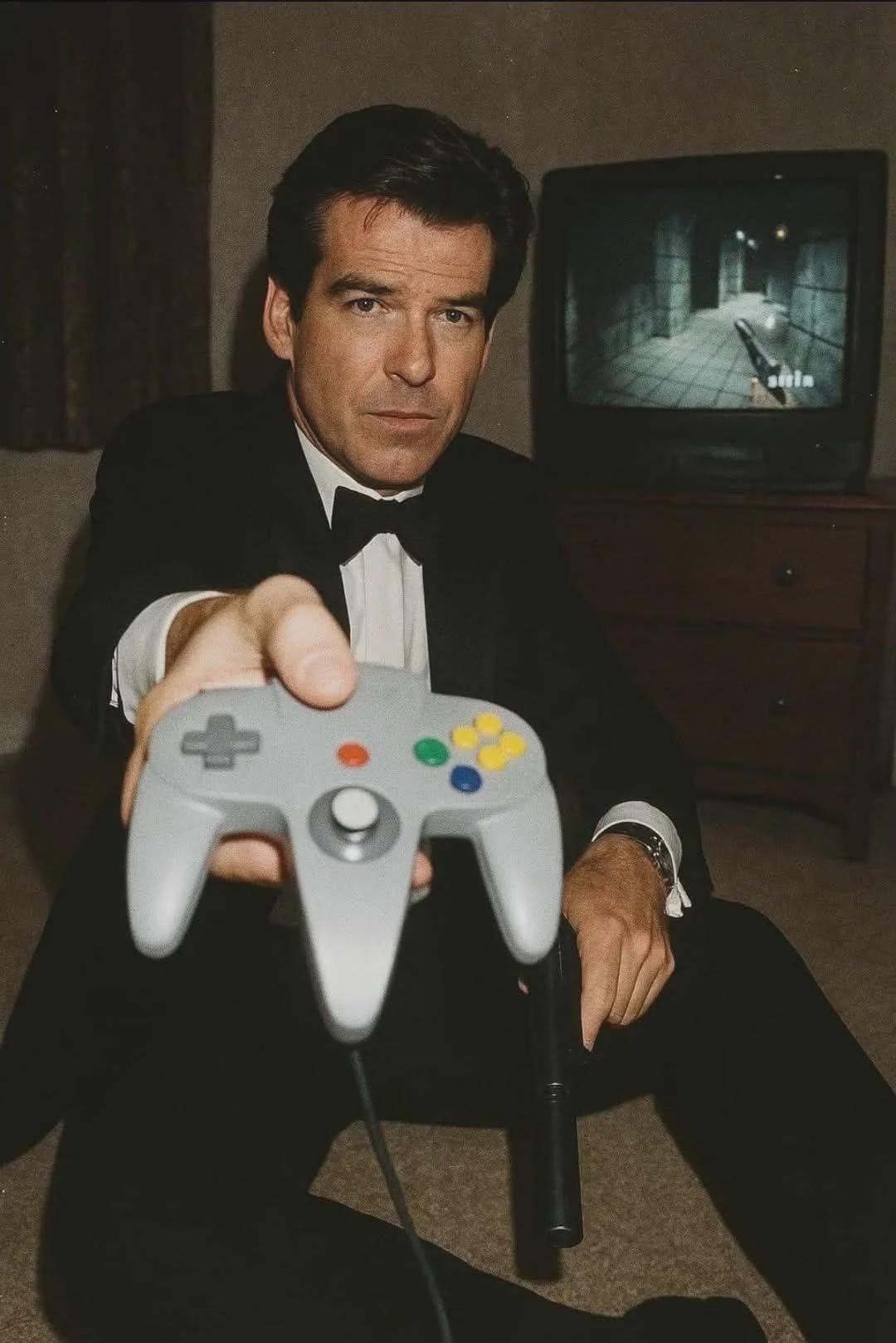 Even Bond loves a good game.