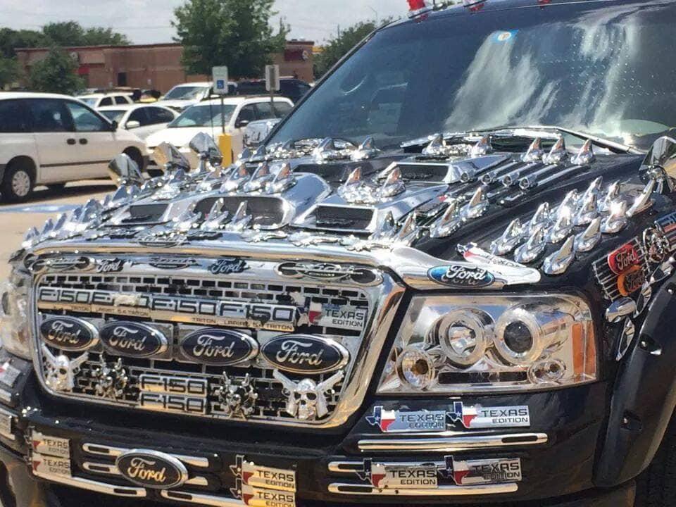 I'm guessing he's really into Ford guys.
