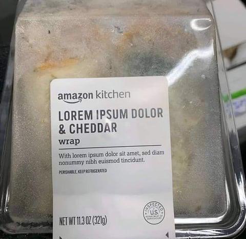 Tastes just like placeholder text.