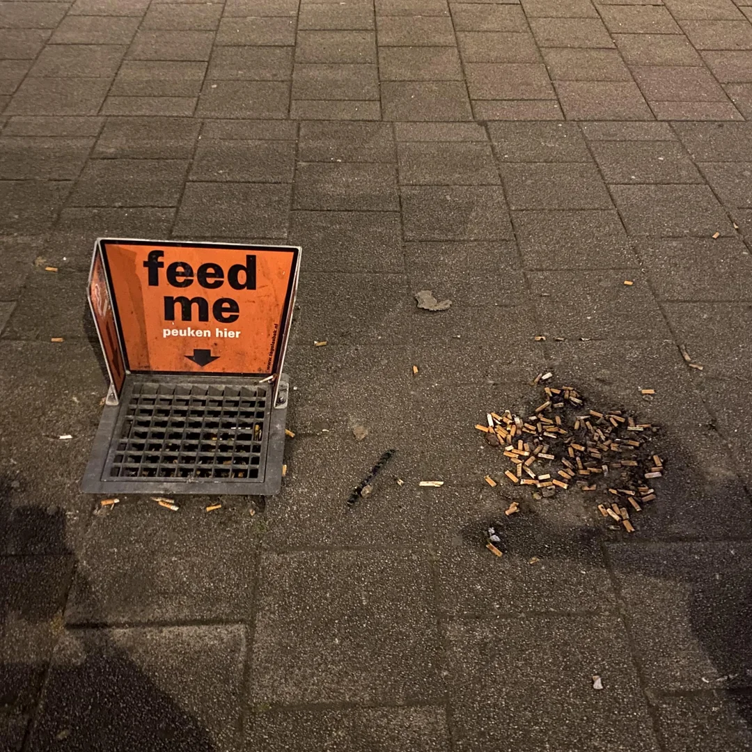 The sign was begging but no one listened.