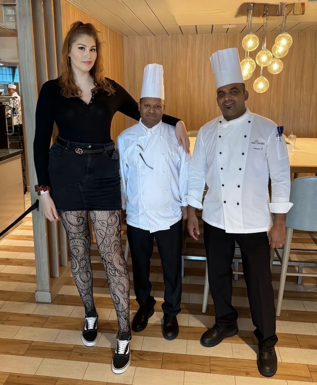The Michelin Chefs and the Skyscraper Woman
