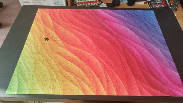 One piece away from an existential crisis.