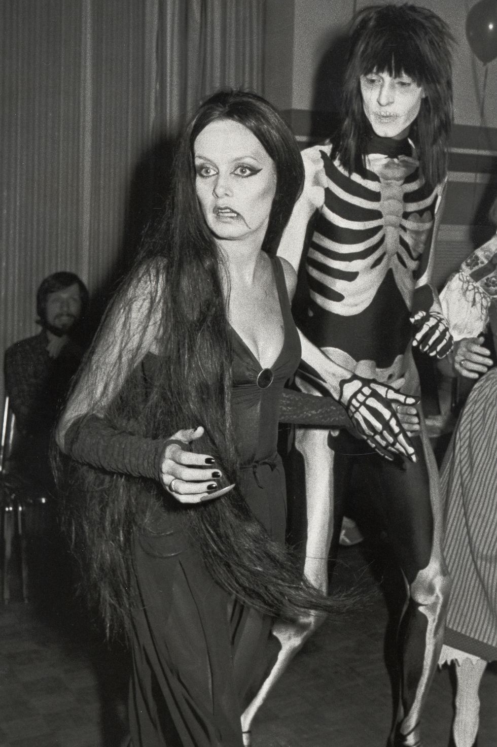 Even in disguise she lit up the room.