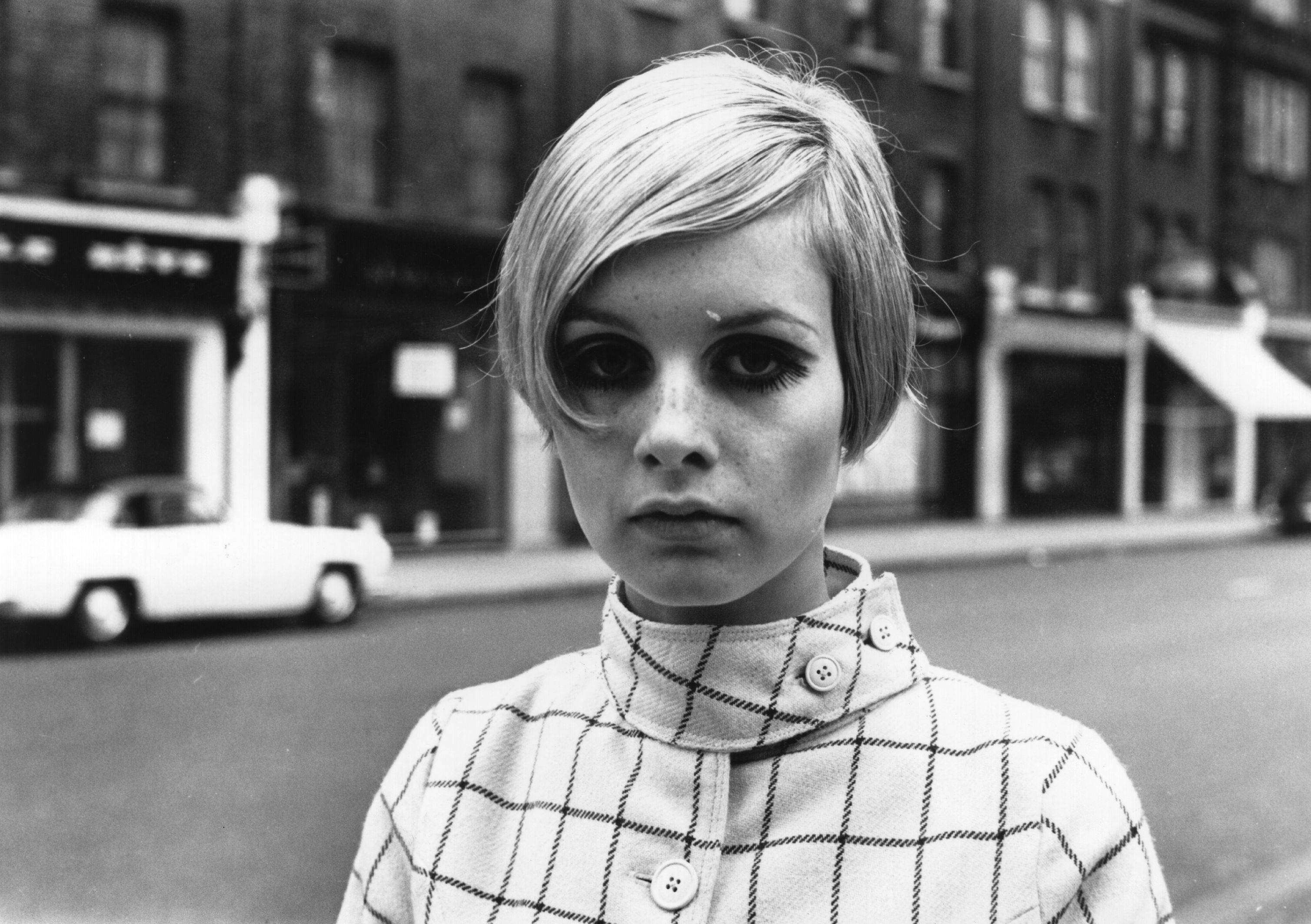 Bold and unafraid Twiggy.