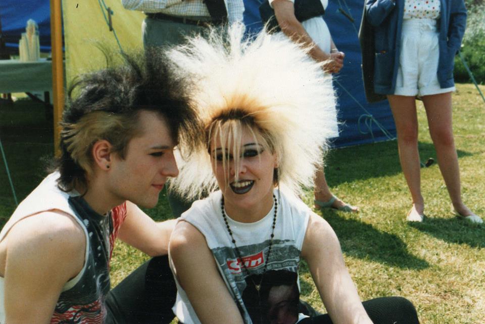 Punk style was about electrifying every space.
