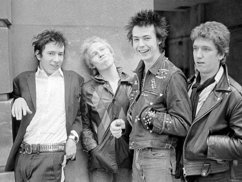 Legends of punk in leather.