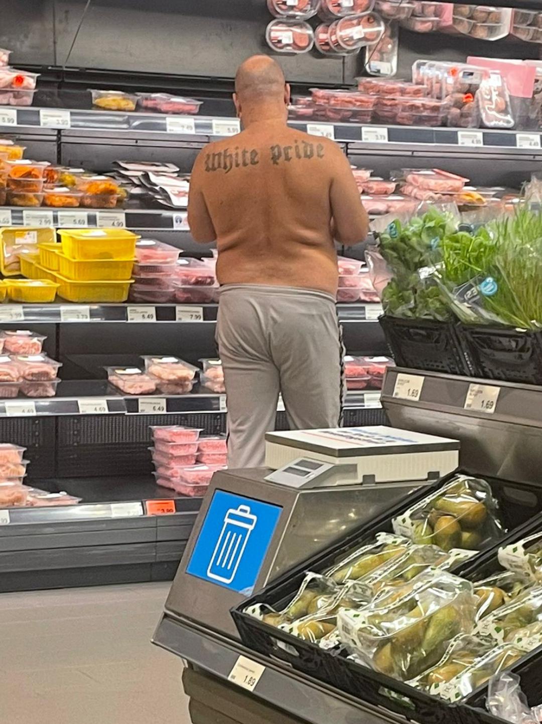 Shirts are optional in America.