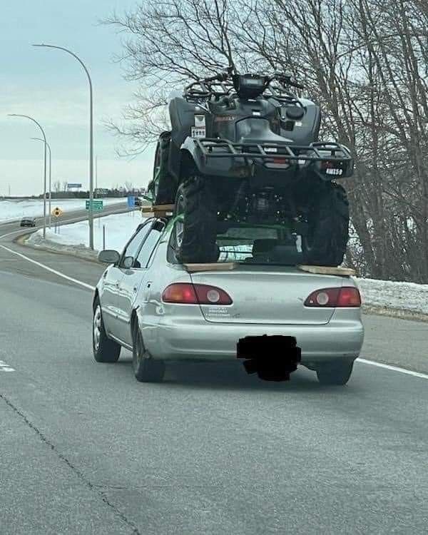 “We’ll Just Strap It to the Roof!”