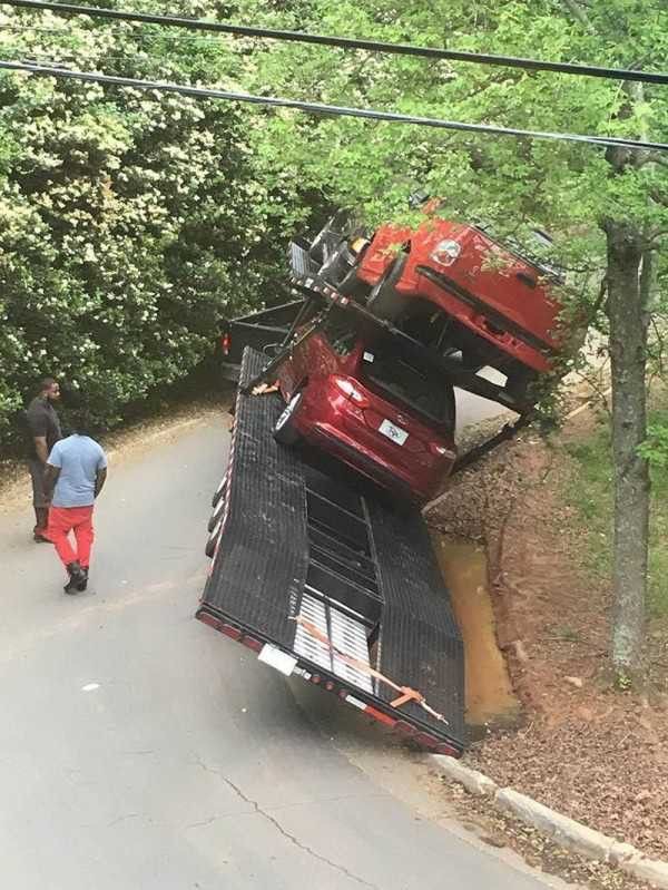 Truck Tetris Fail