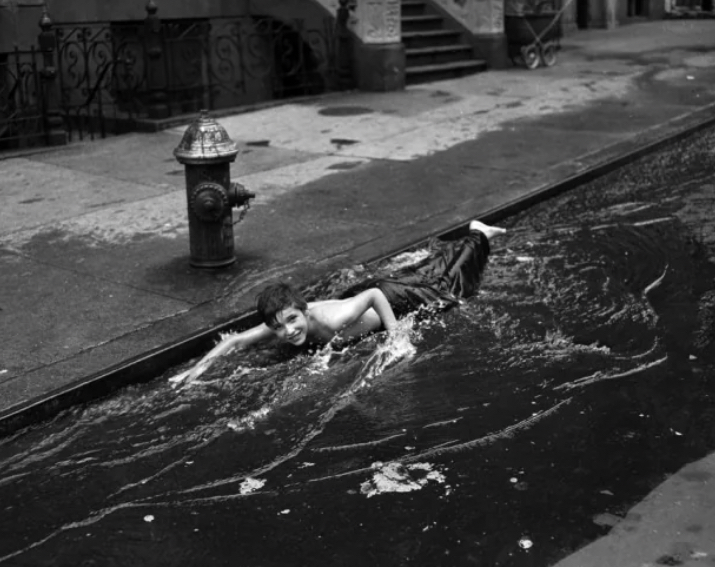 Street Swimming, NYC-Style