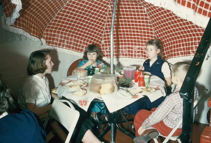 Basement Picnic at Grandma’s