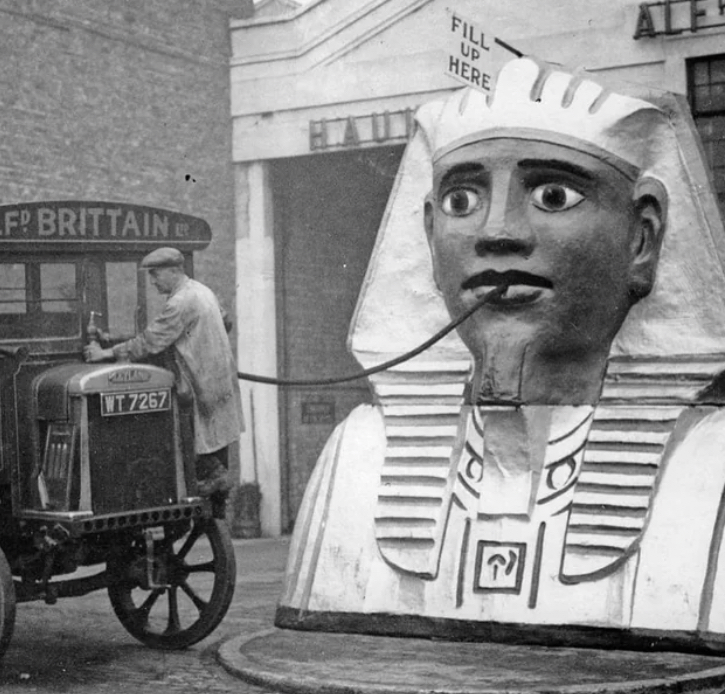 The Sphinx Gas Pump