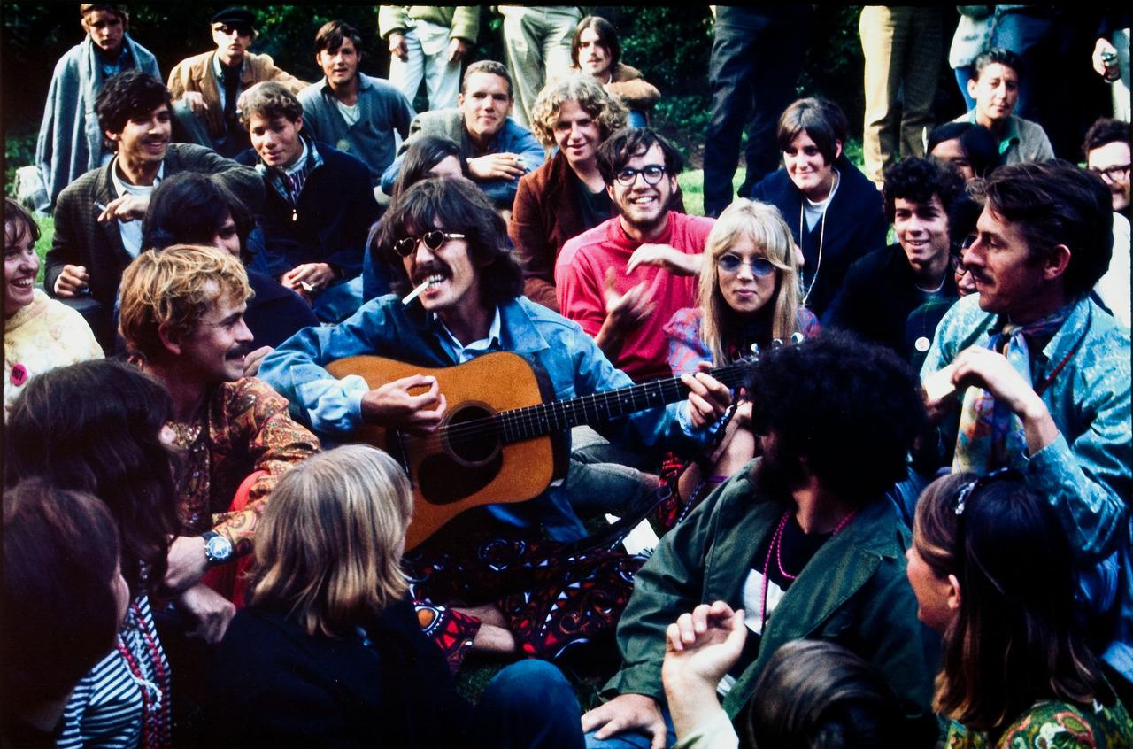 Jamming with George Harrison
