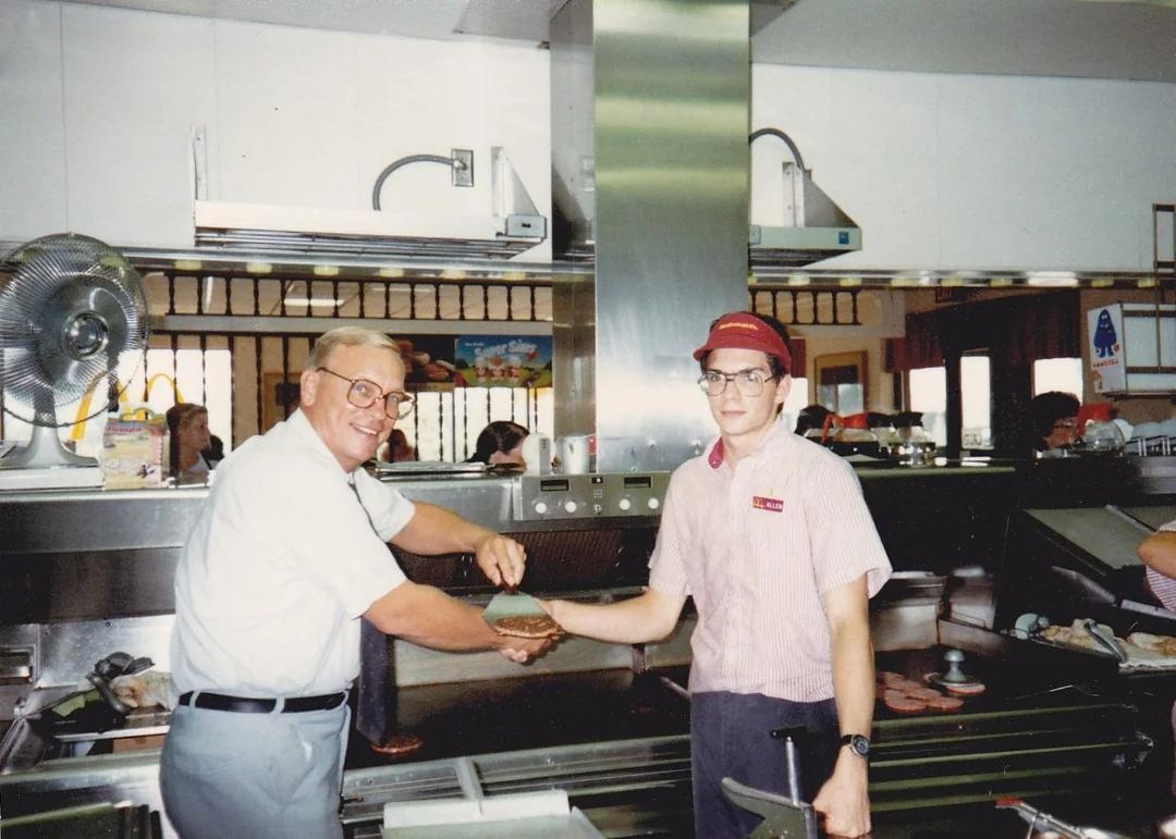 First job at McDonalds