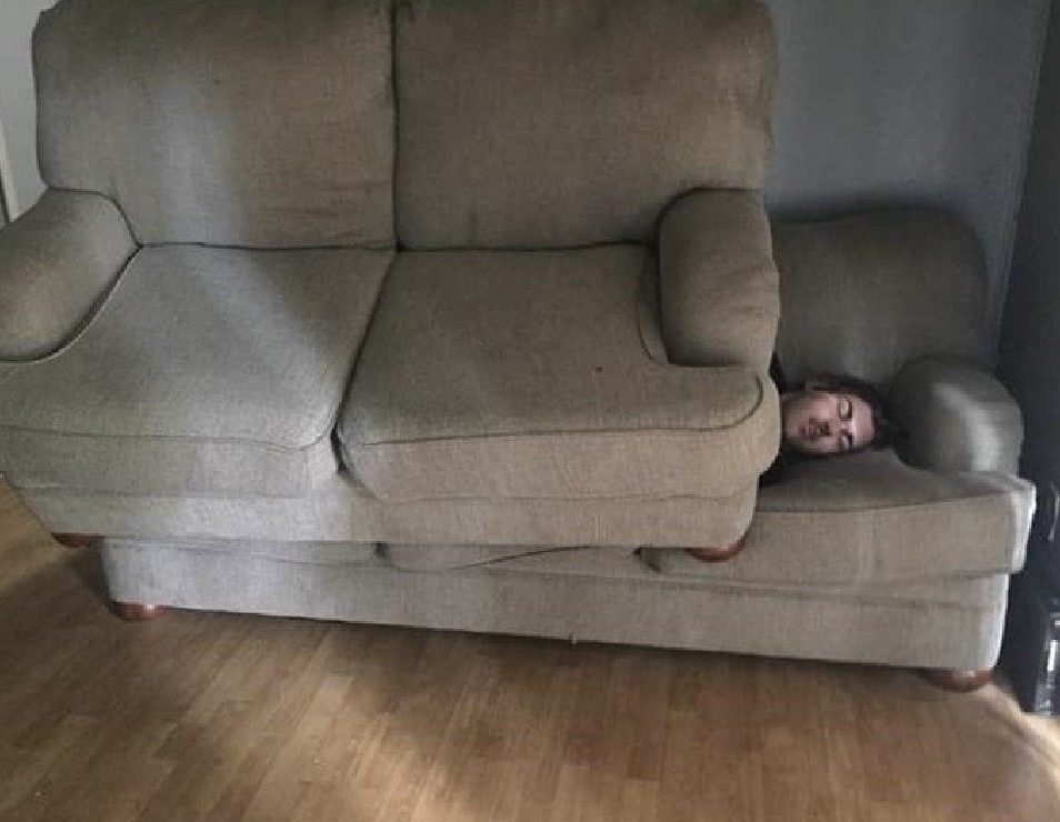 Sofa on a Sofa