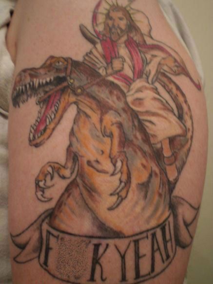 Yeah, It's Jesus on a Dragon