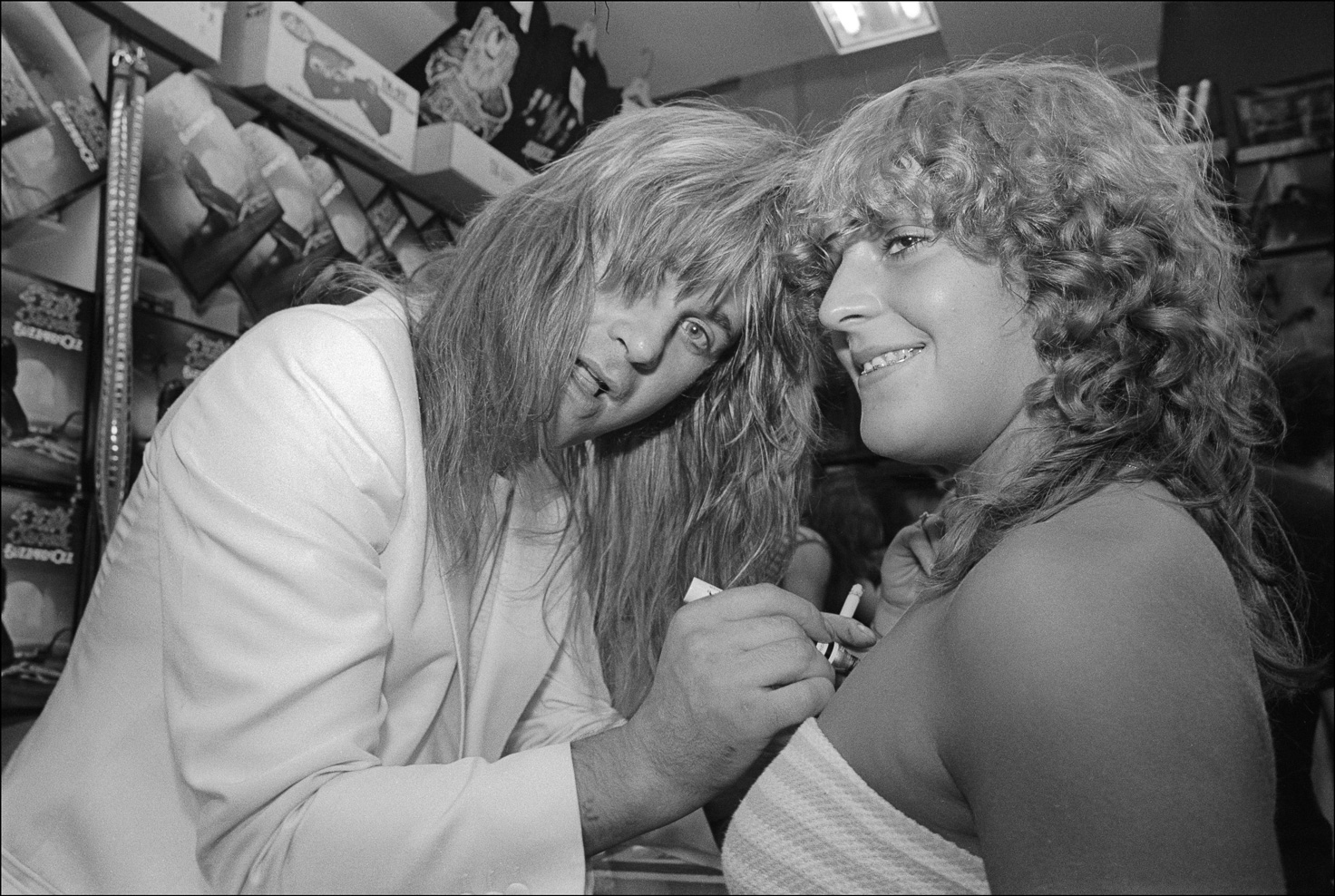 Ozzy signing a fan