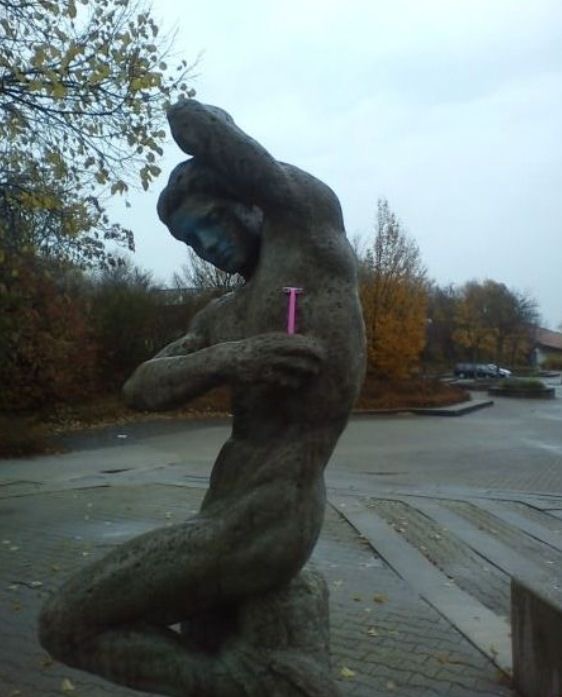 Statue Self-Care Moment