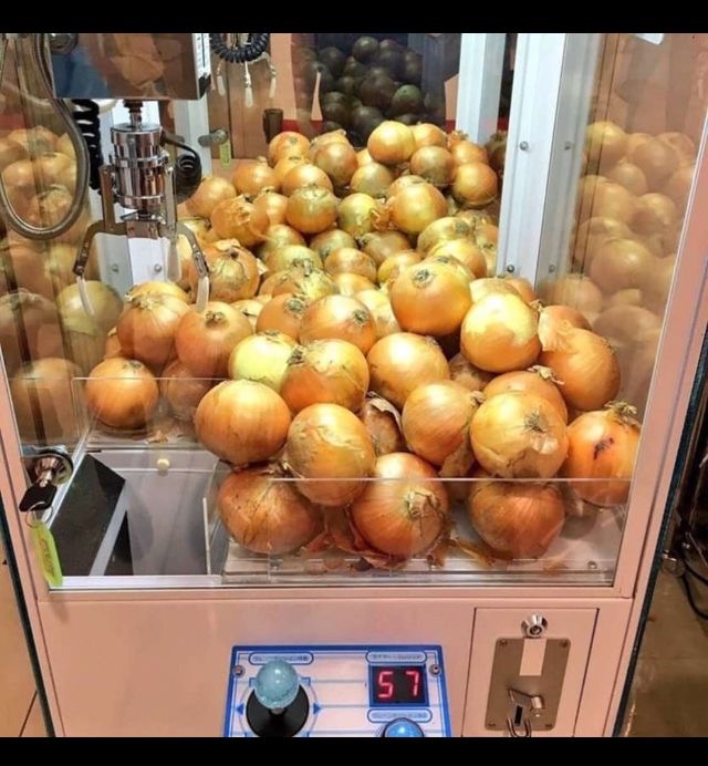 The Onion Claw Machine