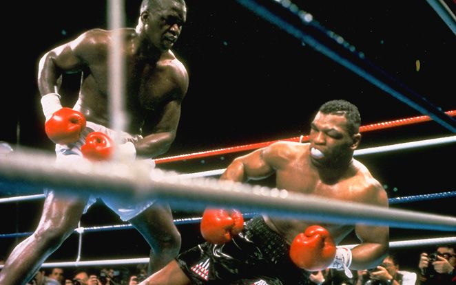 Buster Douglas Floors Mike Tyson