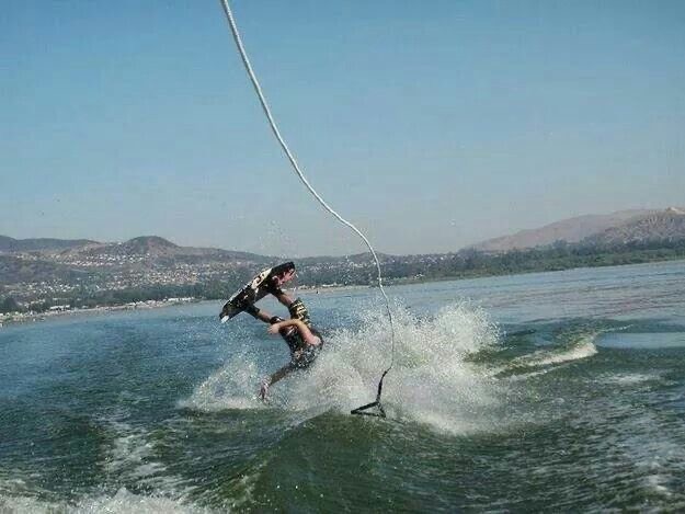 Wakeboard Launch Gone Wrong