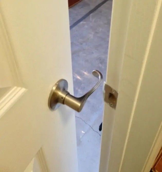 Doorknob Smashes Wall