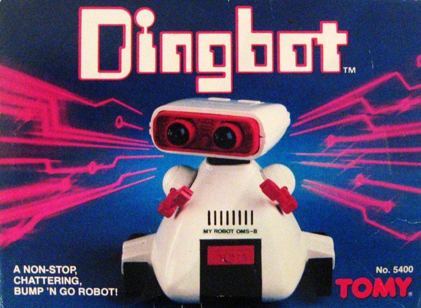 The whirr-click of Dingbot’s servos