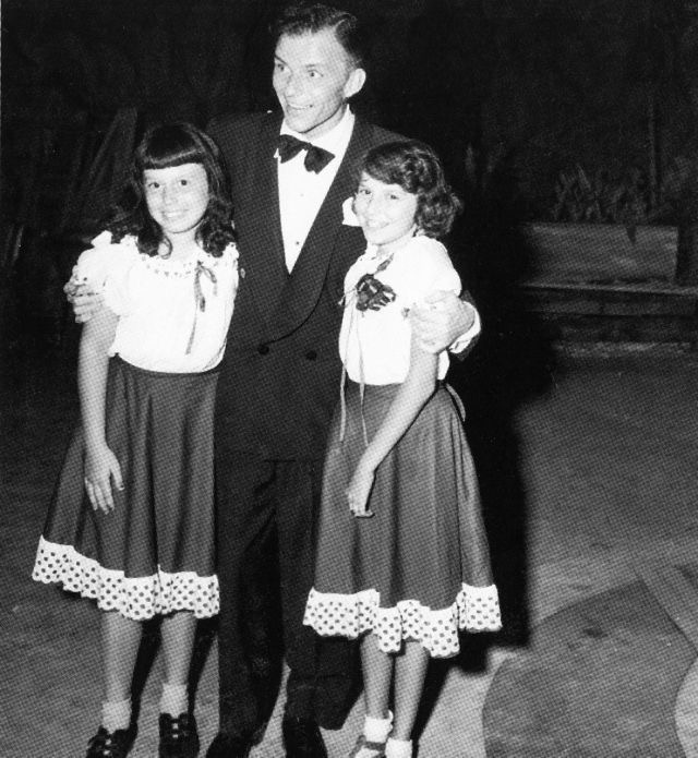 Frank with Two Little Girls
