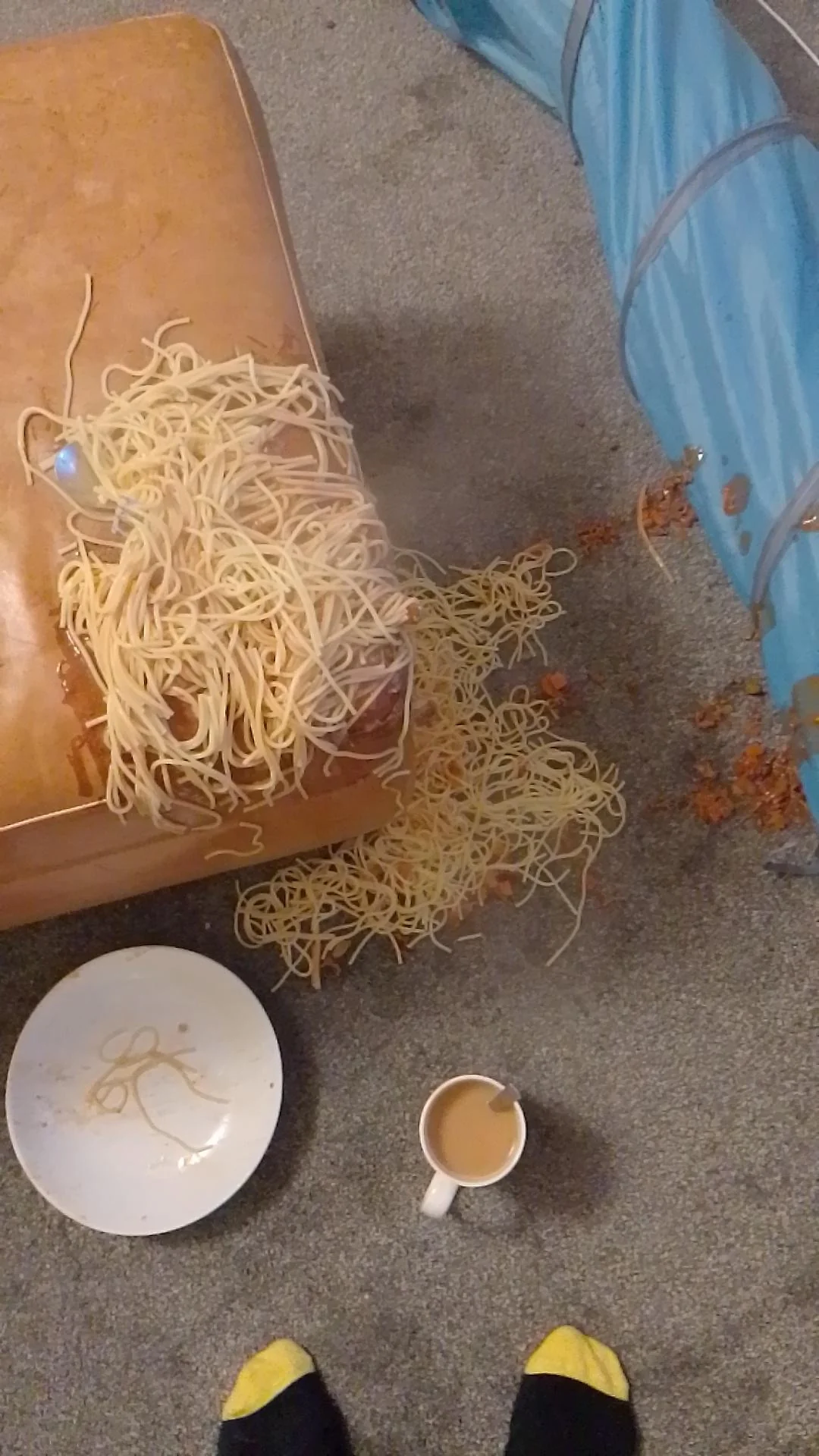 "Filled with regretti"