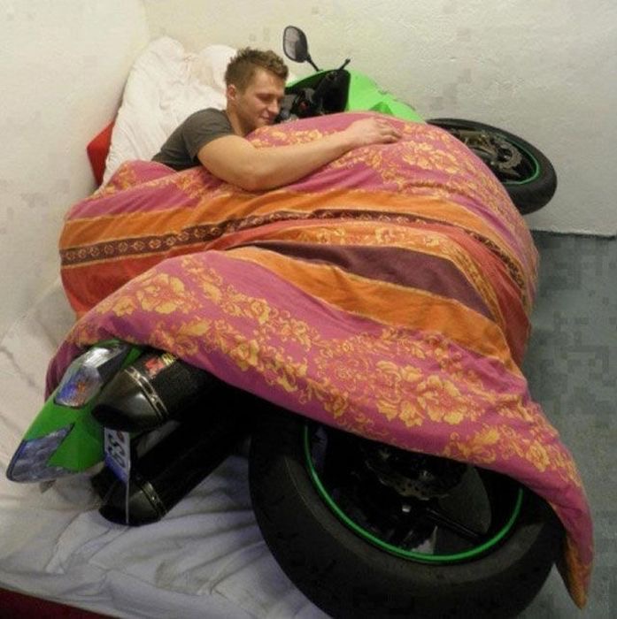 Motorcycle Snuggle Buddy