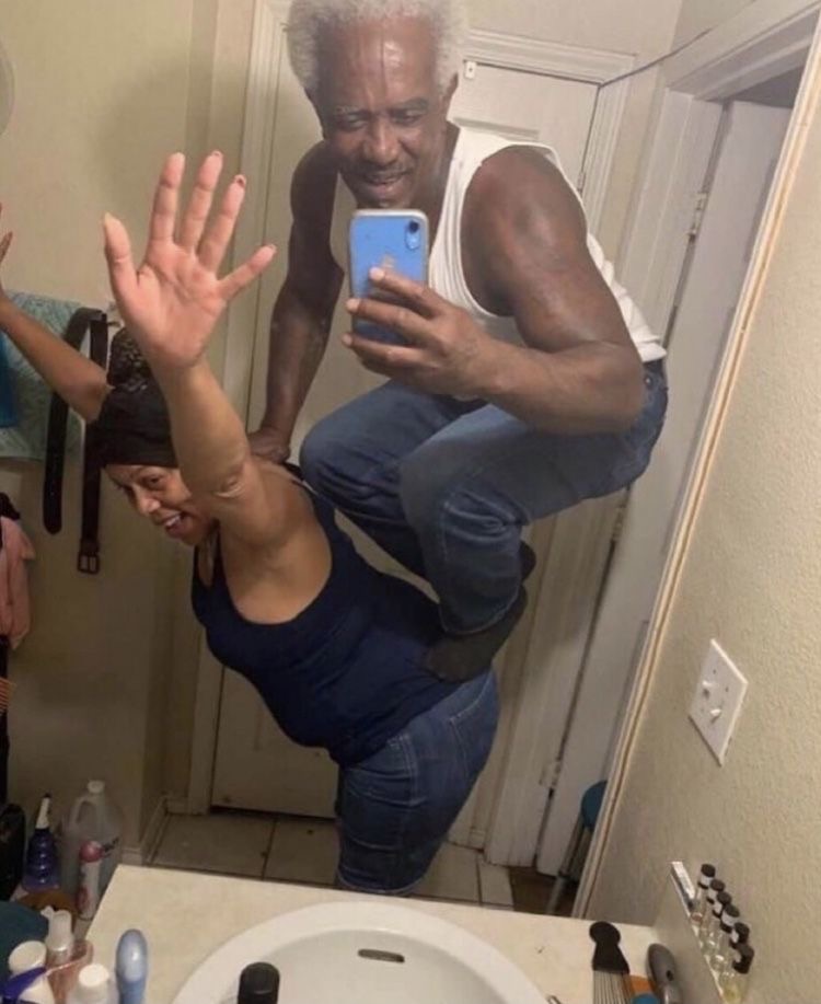 Man Standing on a Woman, Like It’s Fine