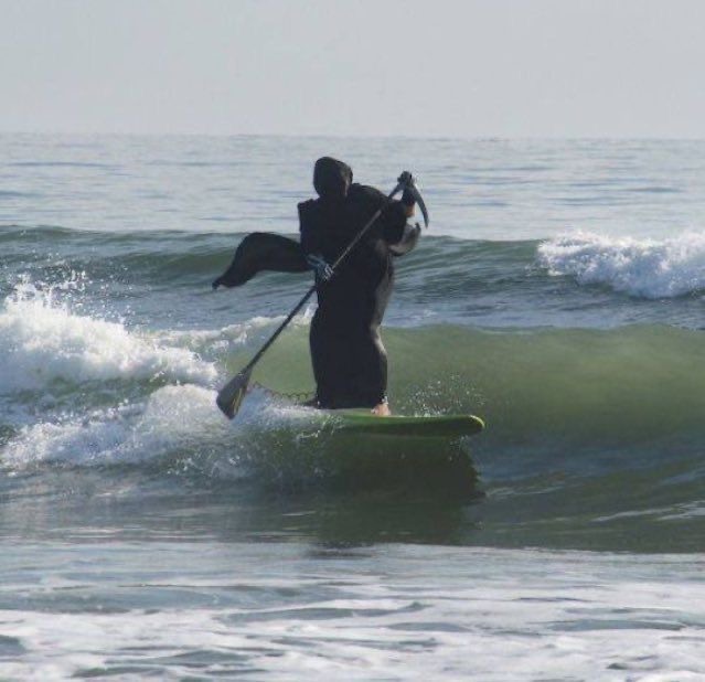 Death Catches a Wave