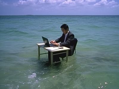 Office with an Ocean View (Literally)