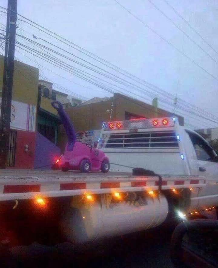 Toddler’s Car's in Trouble