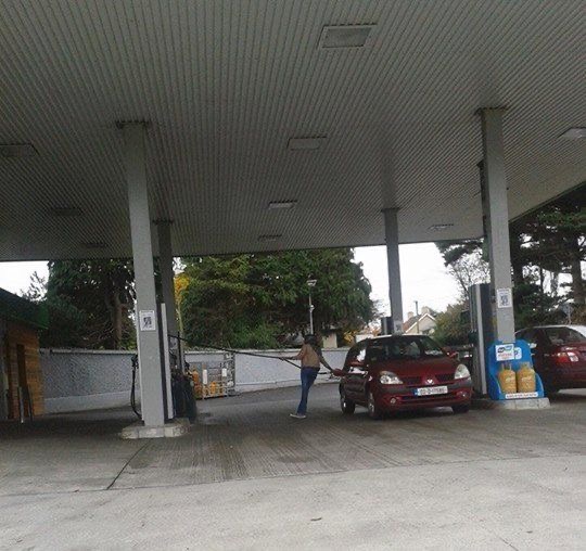 Gas Pump Stretch Olympics