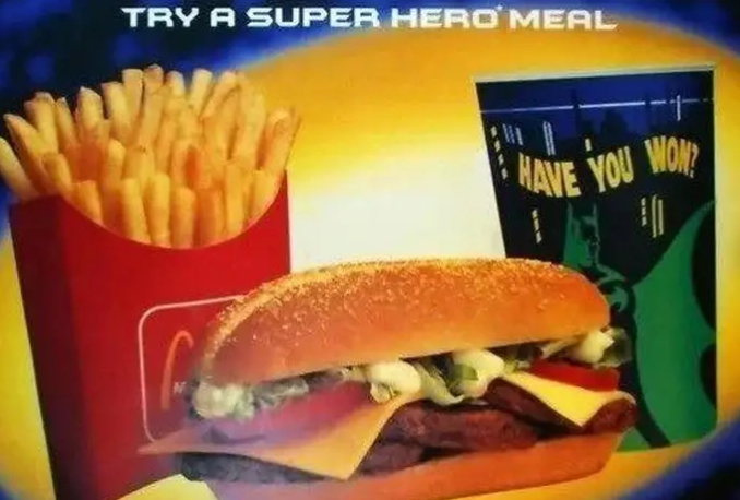 McDonald’s Batman Forever Burger