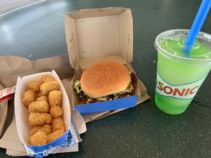 Sonic SuperSONIC Double Cheeseburger